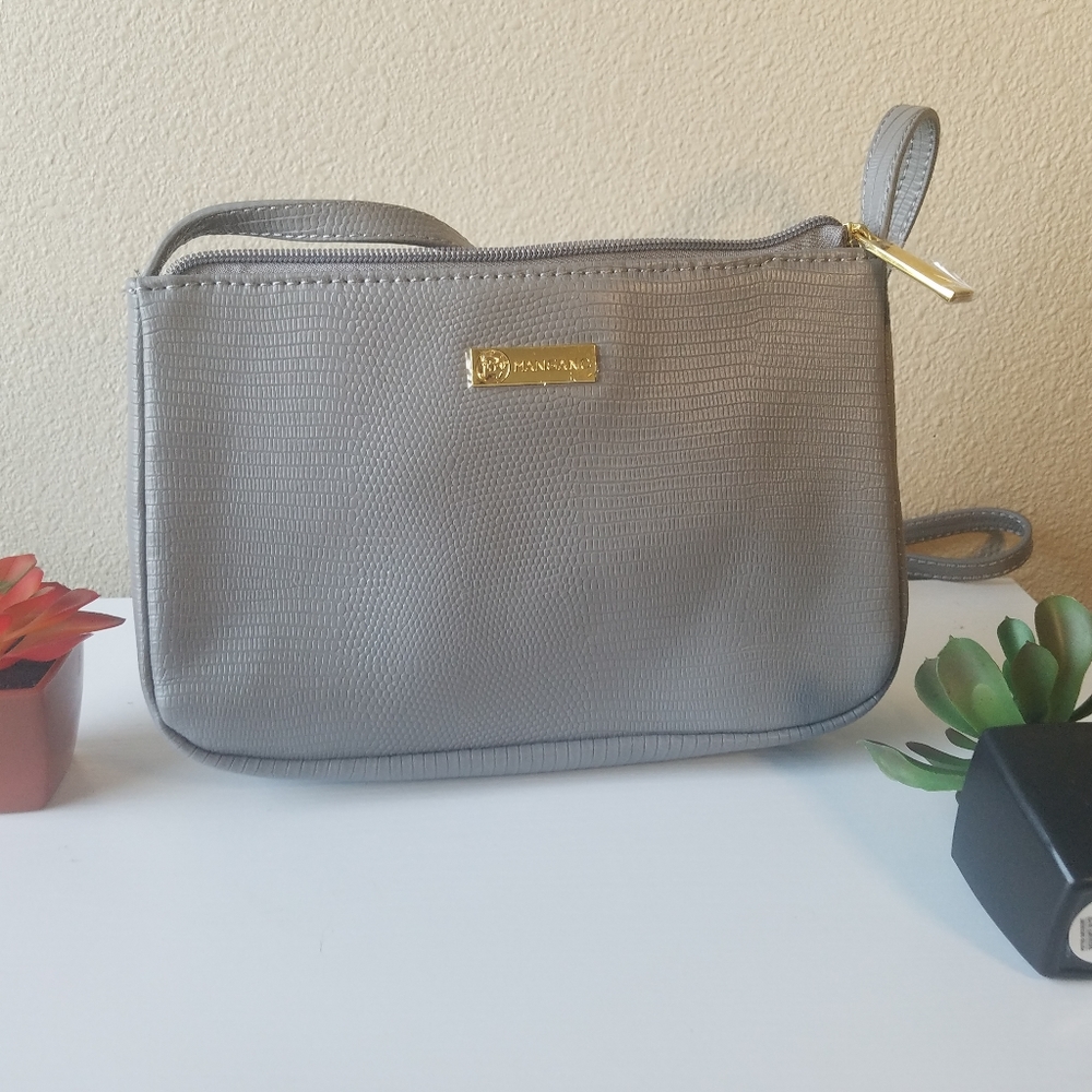 Joy Mangano Leather Crossbody Bag